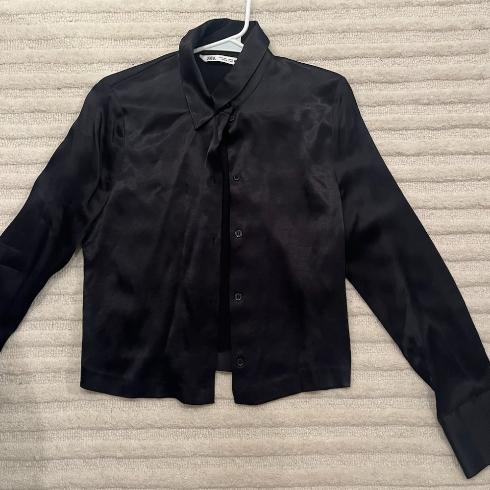 Zara silky blouse